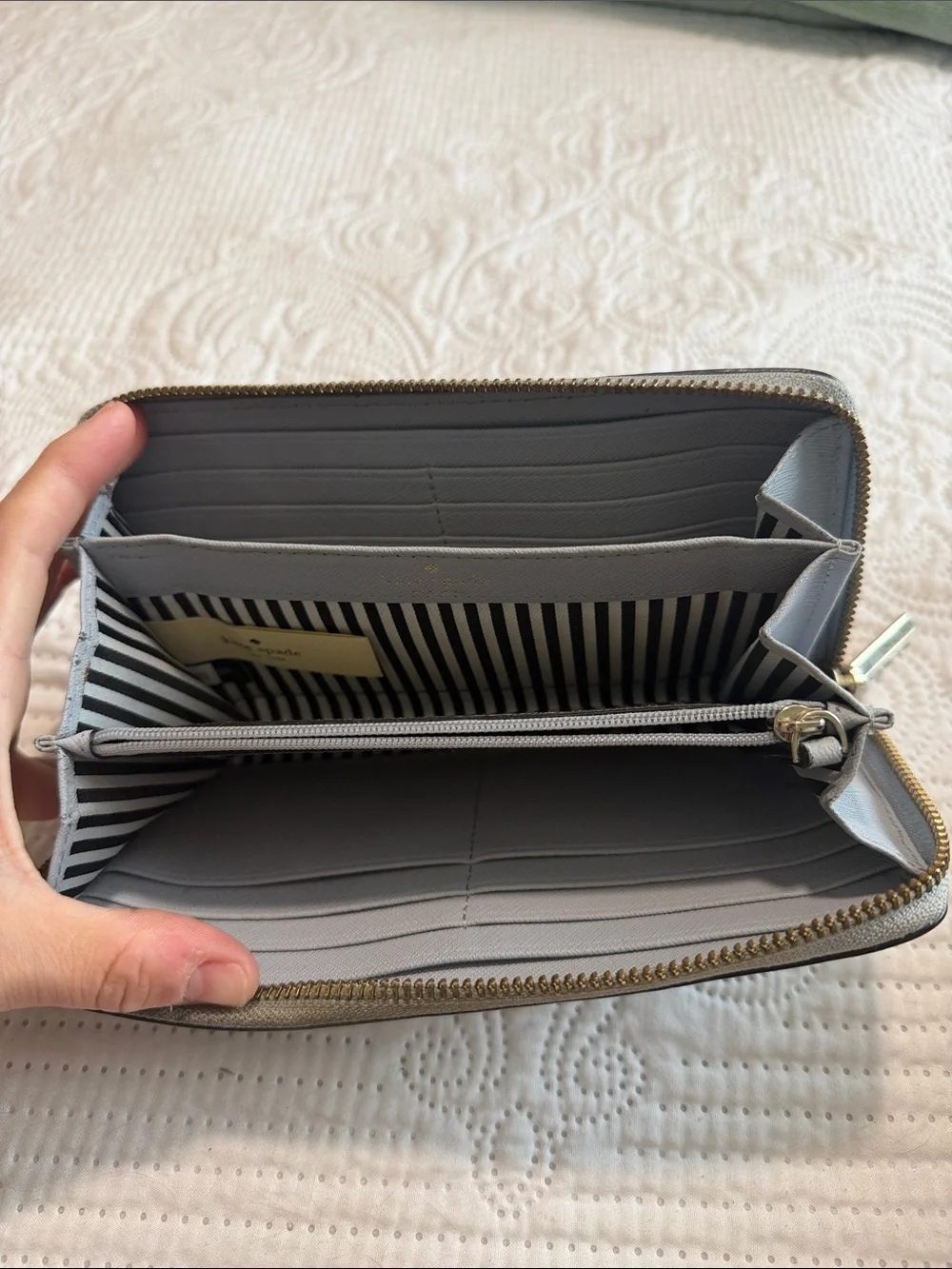 kate spade elegant zip